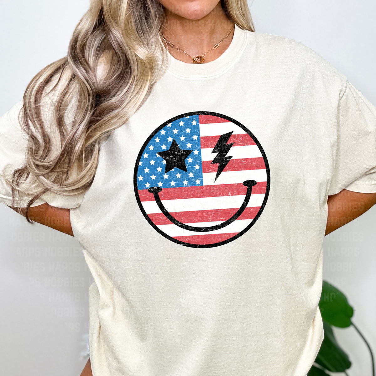 Smileys and Stripes Tshirt