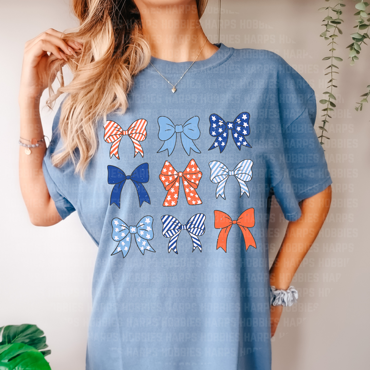 Patriotic Bows Tshirt