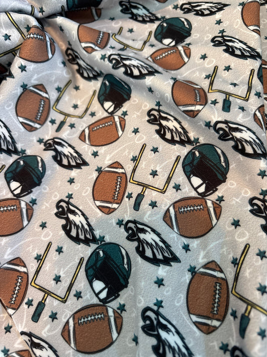 Philadelphia Eagles (headband/scrunchie)