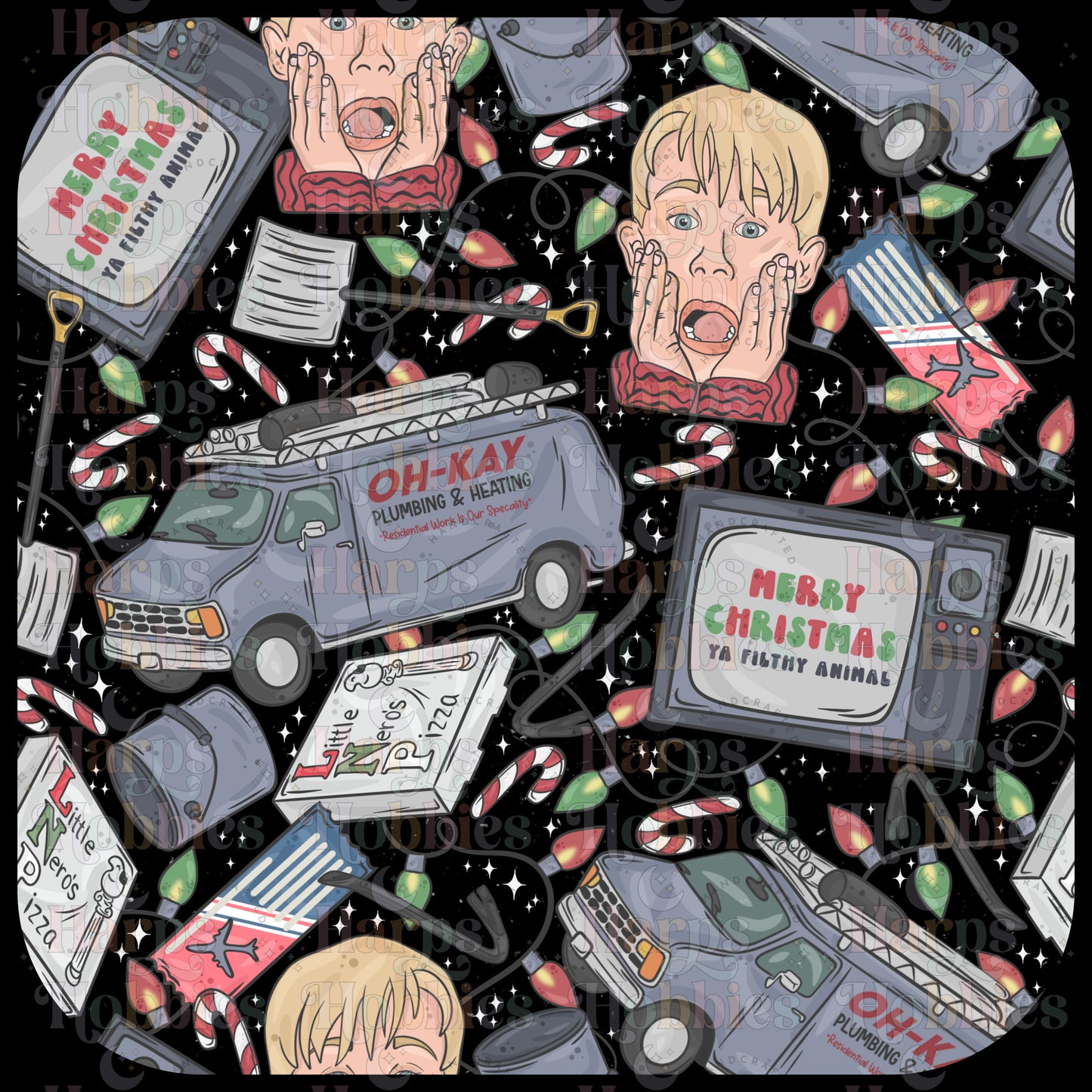 Home Alone Kevin Scrub Cap (pre order 12-15 business days)