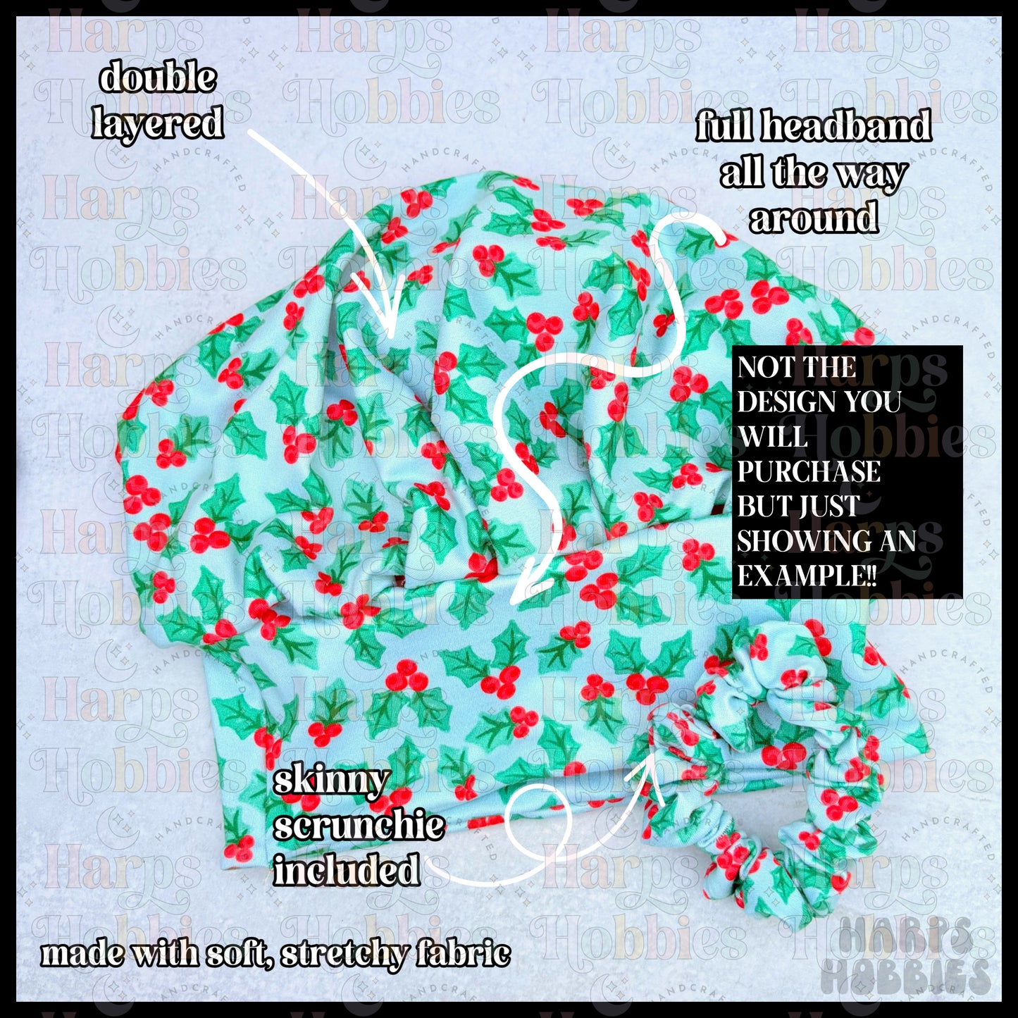 Funky Christmas Scrub Cap (pre order 12-15 business days)