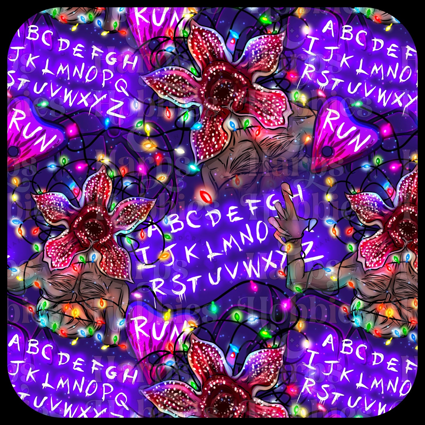 Lights Stranger Things Scrub Cap (pre order 12-15 business days)