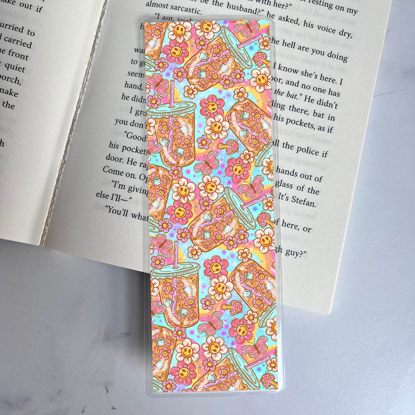 Groovy Coffee Bookmark