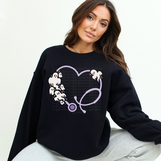 Ghostie Stethoscopes (tshirt/sweatshirt)
