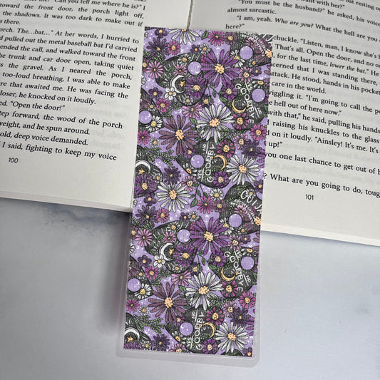 Floral Ouija Bookmark