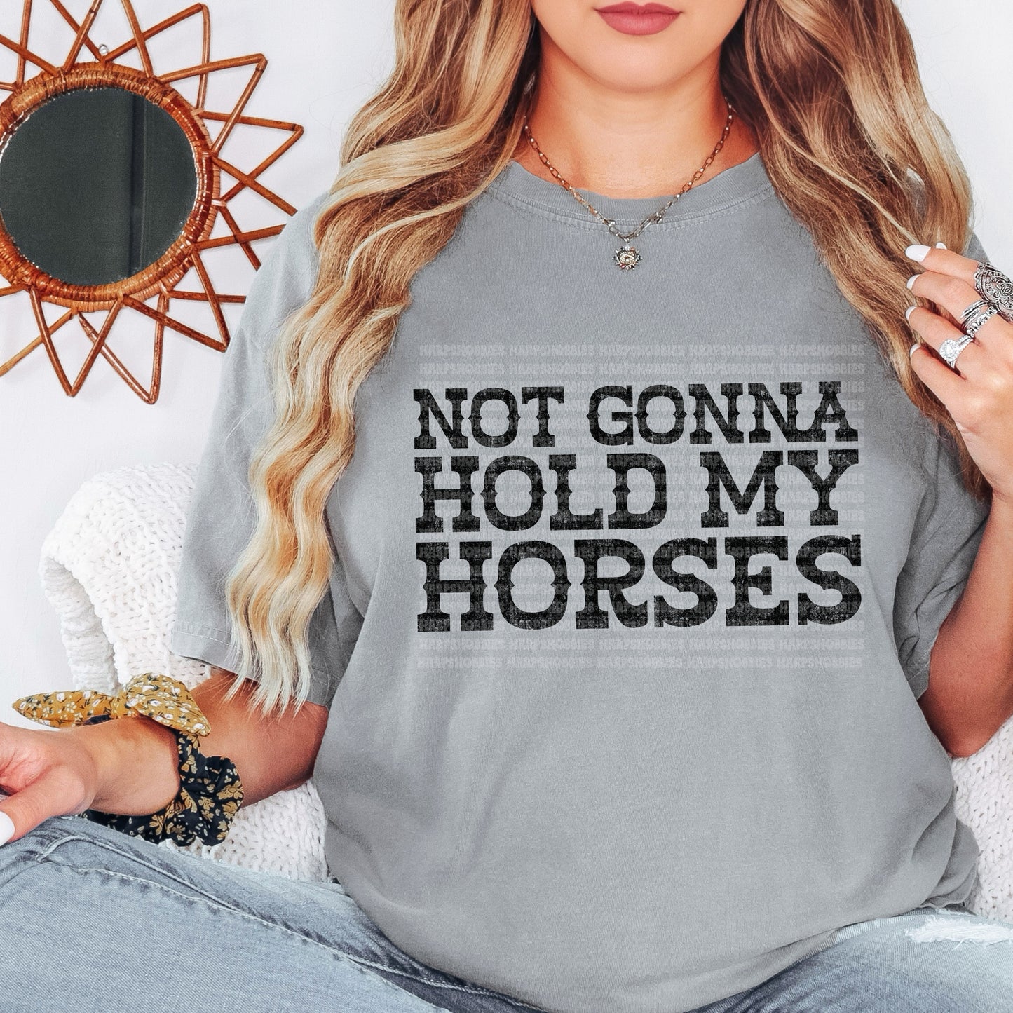 Not Gonna Hold my Horses (tshirt/hoodie/sweatshirt/longsleeve)