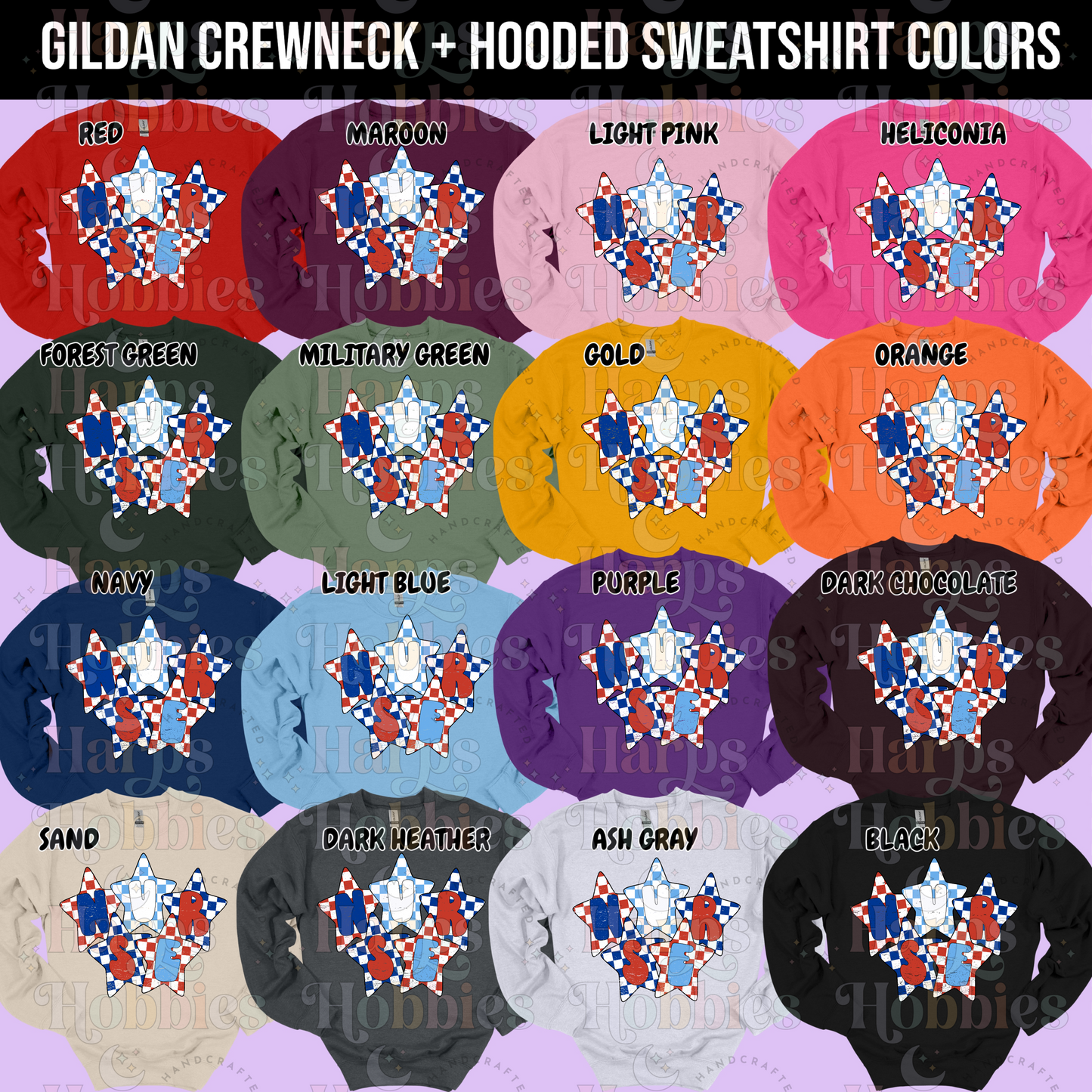 Nurse Stars (tshirt/sweatshirt)