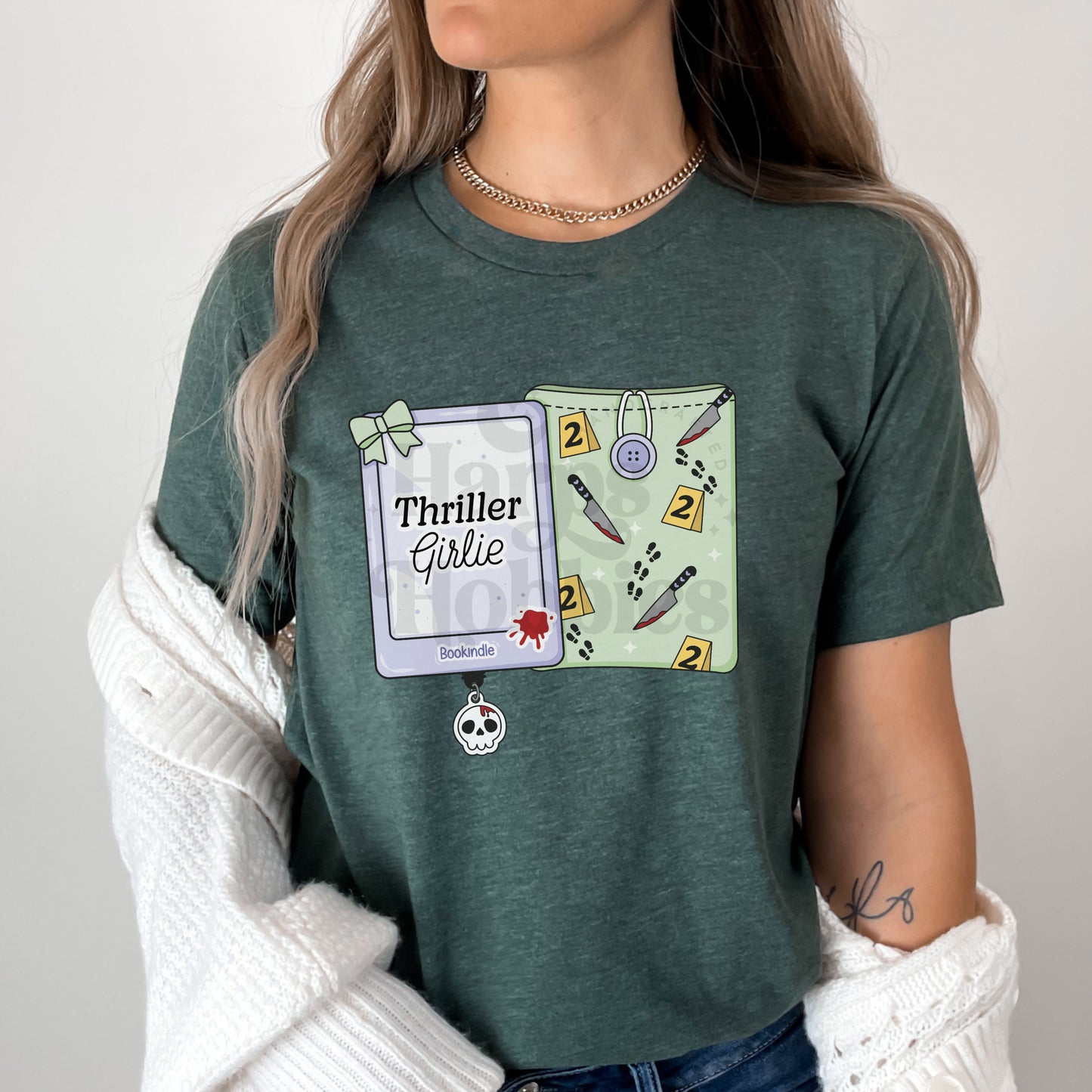Thriller Reader Sleeve (tshirt/sweatshirt)