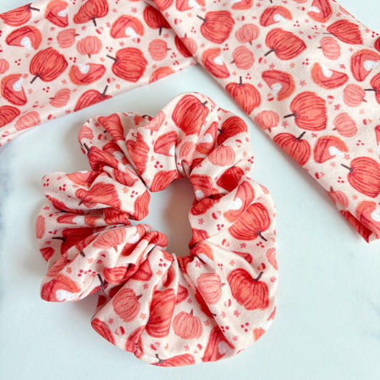 Pumpkins + Pies Scrunchie (Regular)