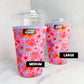 Flower Power Drink Sleeve (2 sizes)