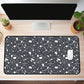 Gray Terrazzo Desk Mat (4 sizes)