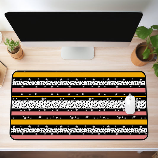 Dalmatian Stripes Desk Mat (4 sizes)