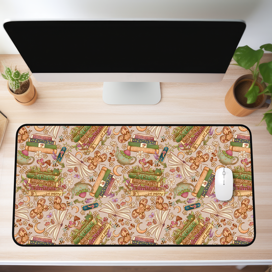 Cottagecore Books Desk Mat (4 sizes)