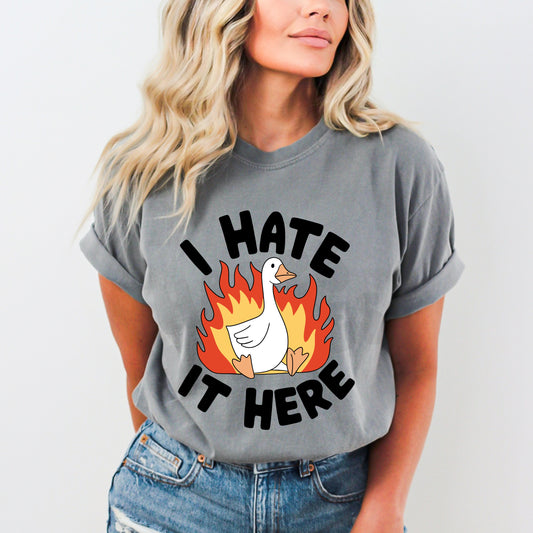 I Hate it here (tshirt/sweatshirt)