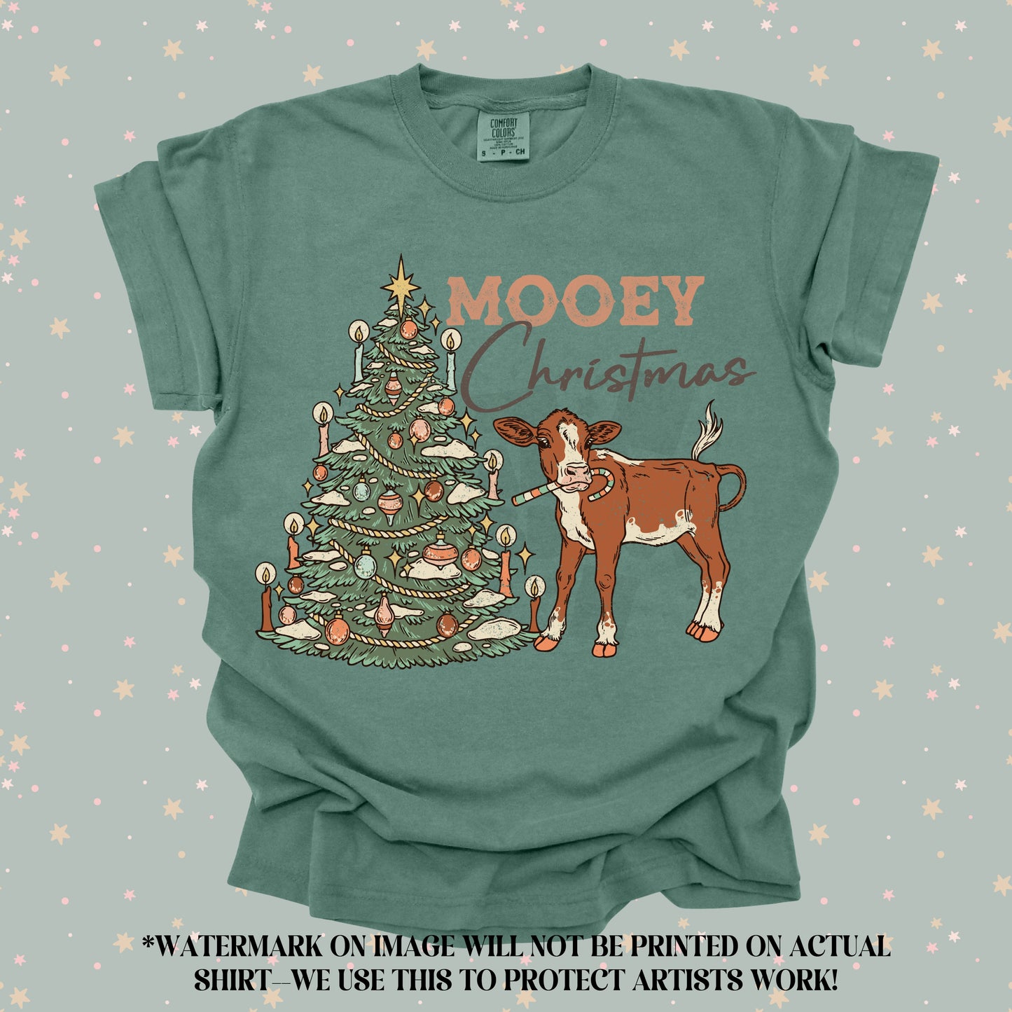 Mooey Christmas (tshirt/sweatshirt)
