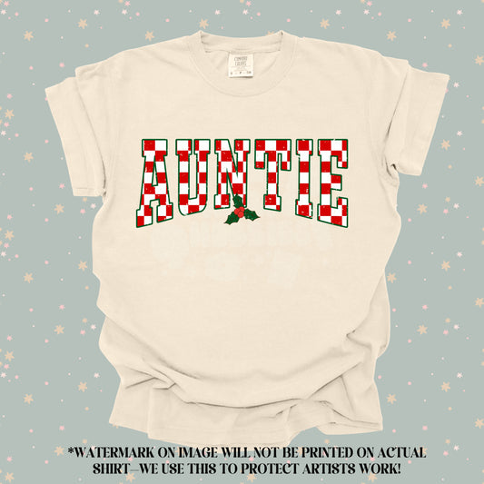 Auntie Holiday (tshirt/sweatshirt)