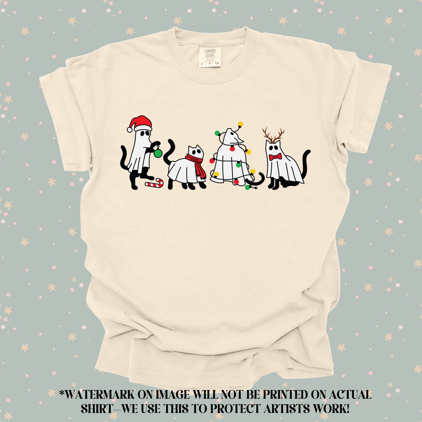 Christmas Kitties (tshirt/sweatshirt)