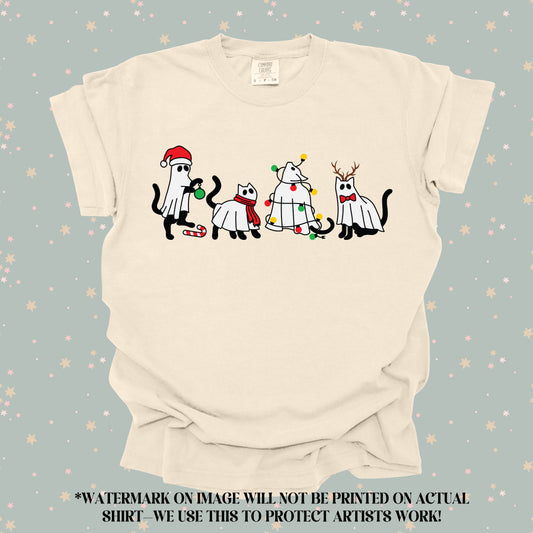 Christmas Kitties (tshirt/sweatshirt)