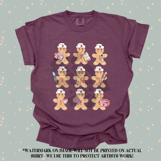 Nurse Gingerbread (tshirt/sweatshirt)