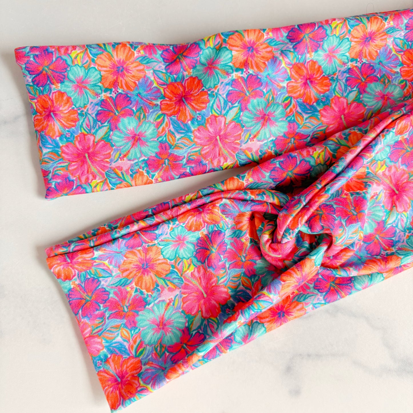 Tropical Flowers Headband