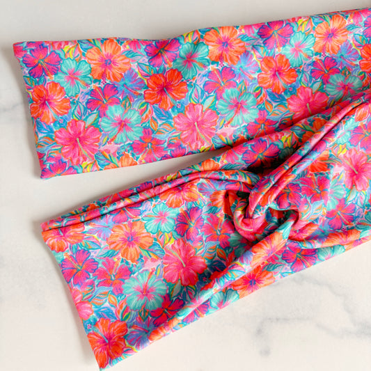 Tropical Flowers Headband