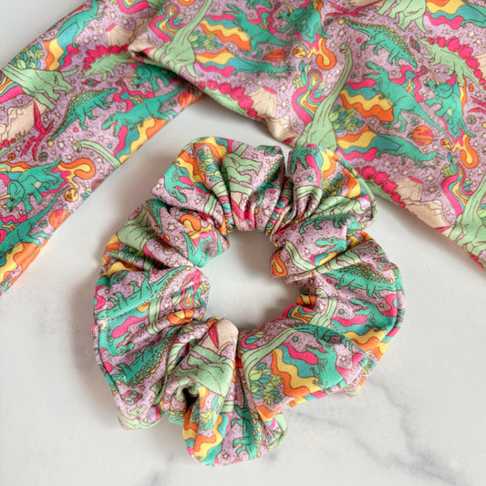 Retro Dinosaurs Scrunchie (Regular)