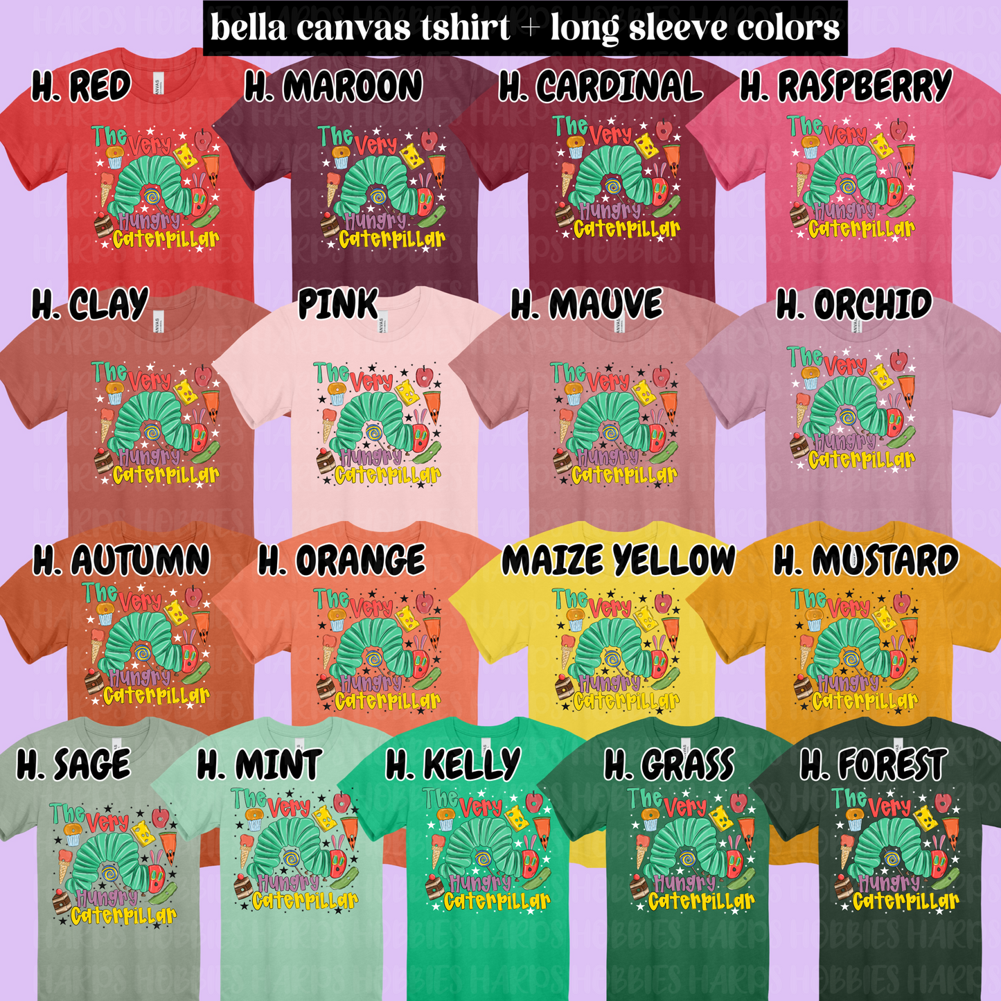 Hungry Caterpillar (tshirt/hoodie/sweatshirt/longsleeve)
