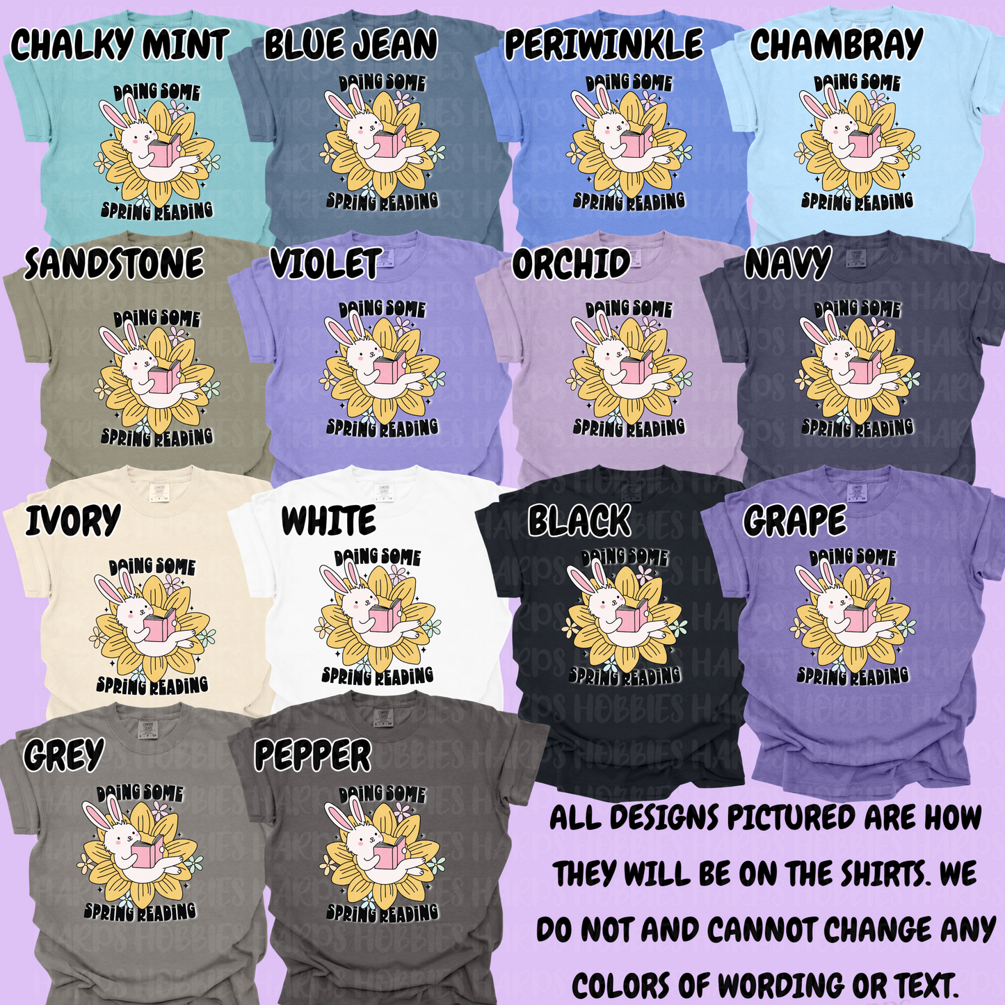 Spring Reading (tshirt/hoodie/sweatshirt/longsleeve)