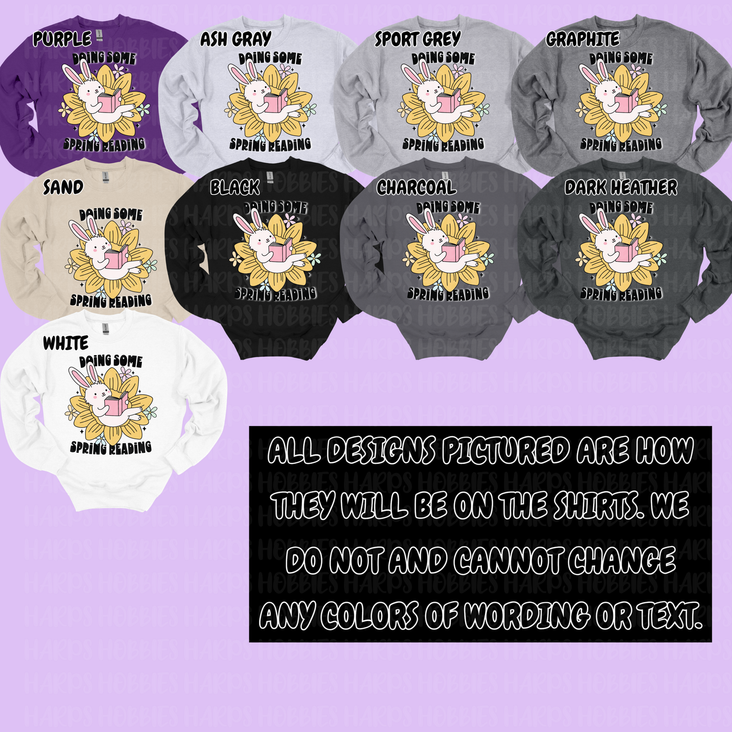 Spring Reading (tshirt/hoodie/sweatshirt/longsleeve)