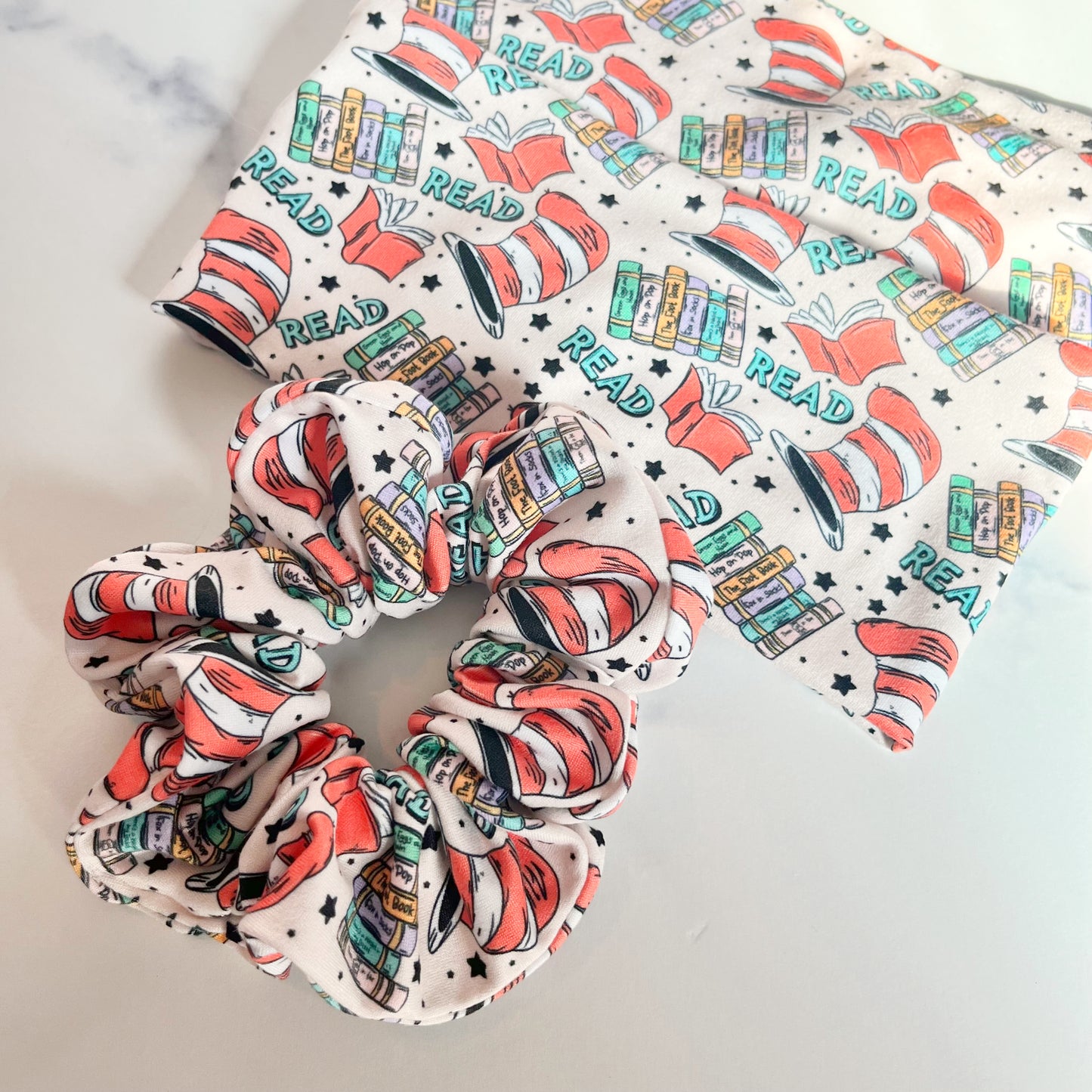 Read Seuss Regular Scrunchie