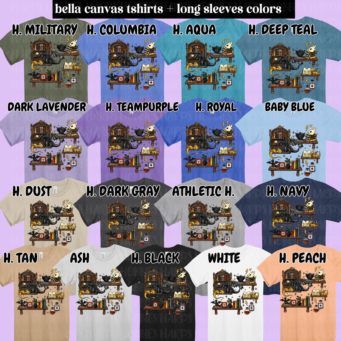 Dragon Shelves (tshirt/hoodie/sweatshirt/longsleeve)