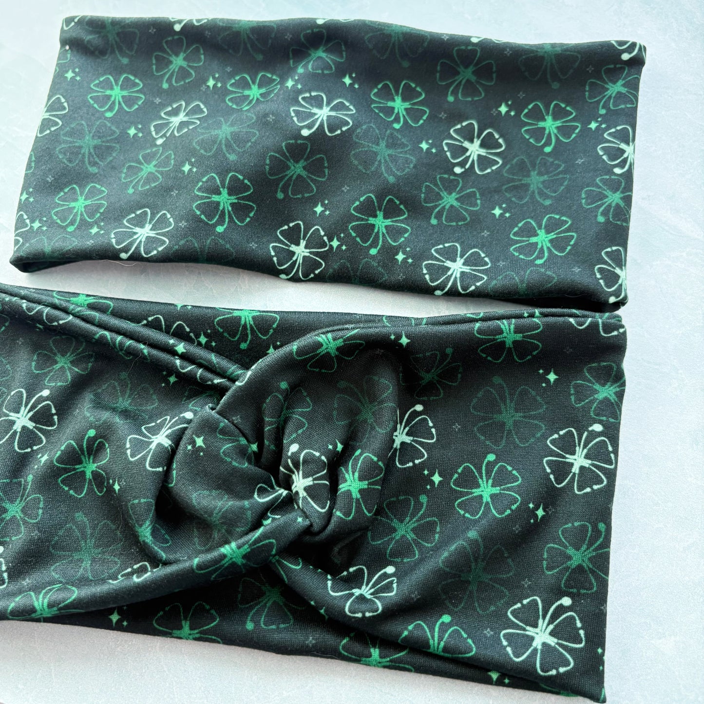 Stethoscope Shamrocks Headband