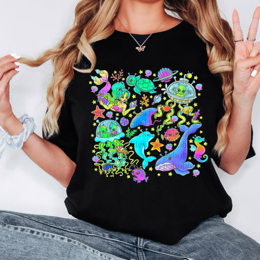UFO Ocean (tshirt/hoodie/sweatshirt/longsleeve)