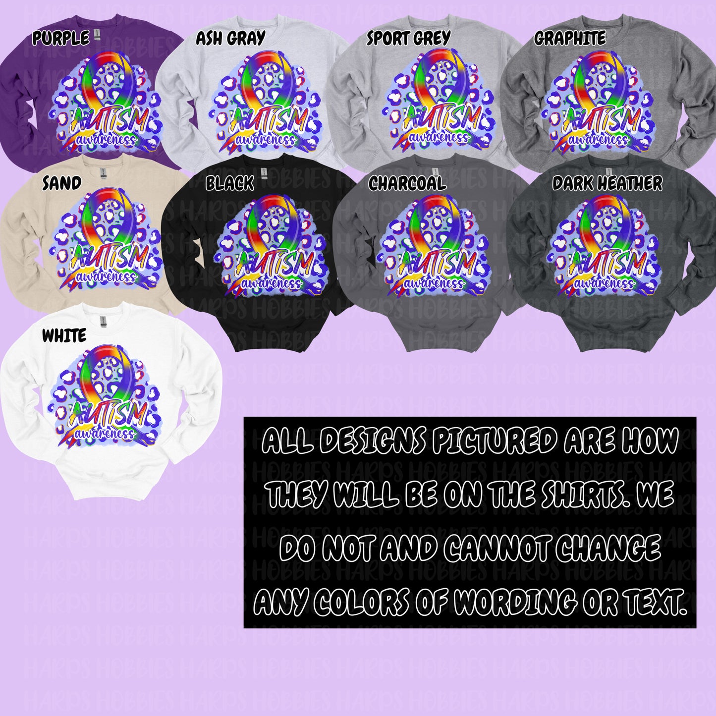 Autism Awareness Cheetah (tshirt/hoodie/sweatshirt/longsleeve)