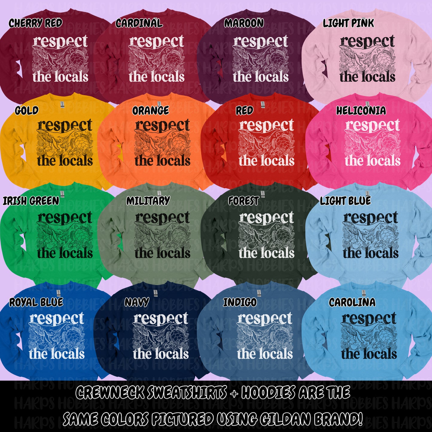 Respect the Locals (tshirt/hoodie/sweatshirt/longsleeve)