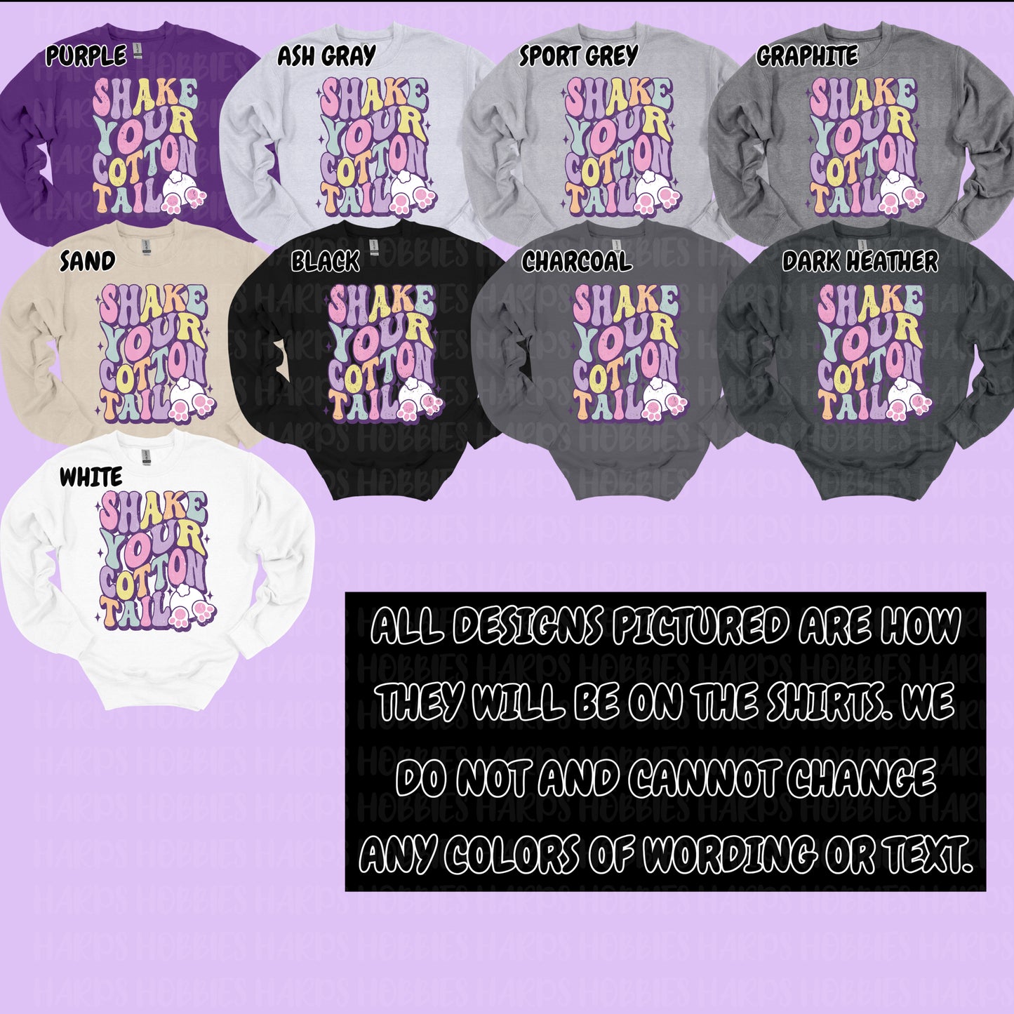 Shake your cotton tail (tshirt/hoodie/sweatshirt/longsleeve)