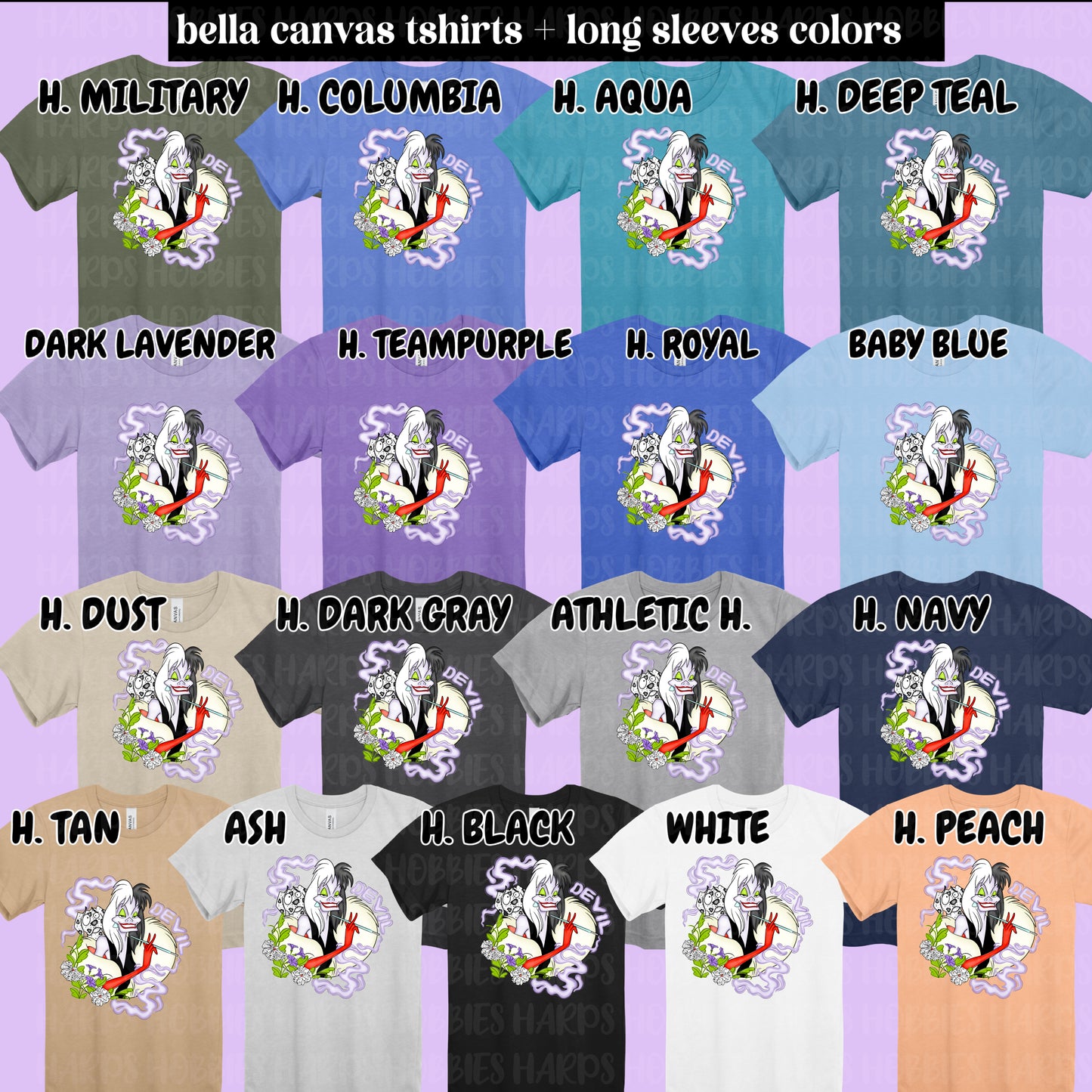 Cruella Devil (tshirt/hoodie/sweatshirt/longsleeve)