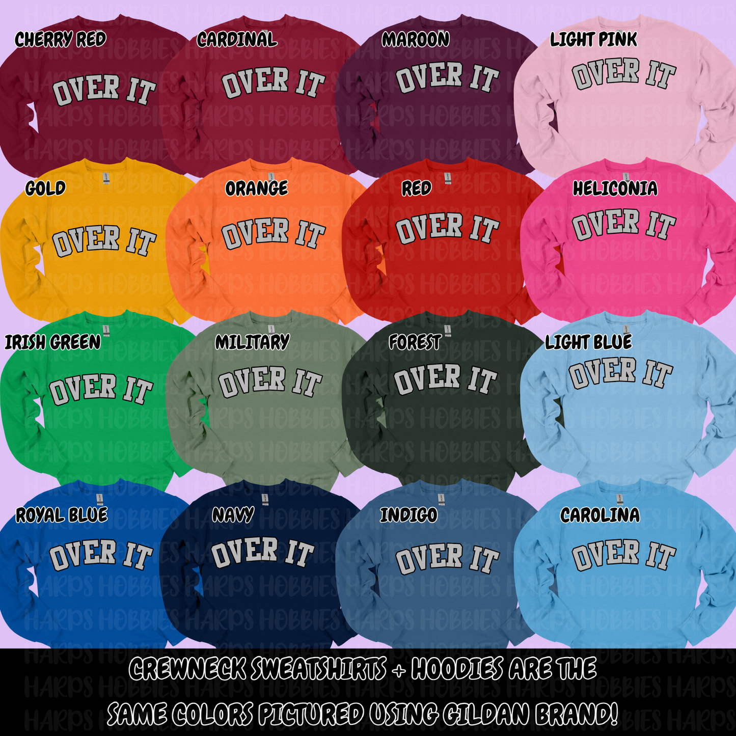 OVER IT  (tshirt/hoodie/sweatshirt/longsleeve)