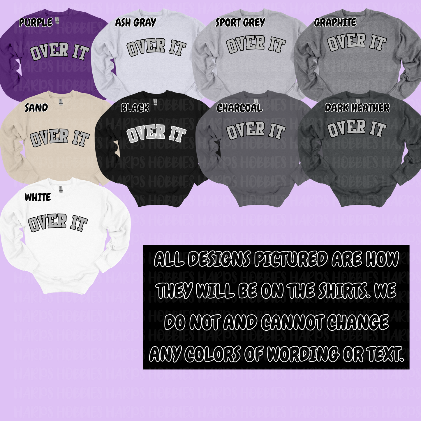 OVER IT  (tshirt/hoodie/sweatshirt/longsleeve)