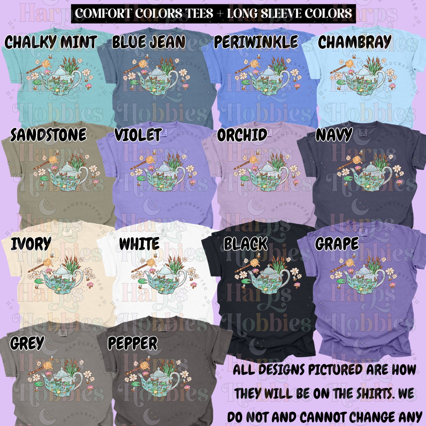 Froggy Teapot (tshirt/hoodie/sweatshirt/longsleeve)