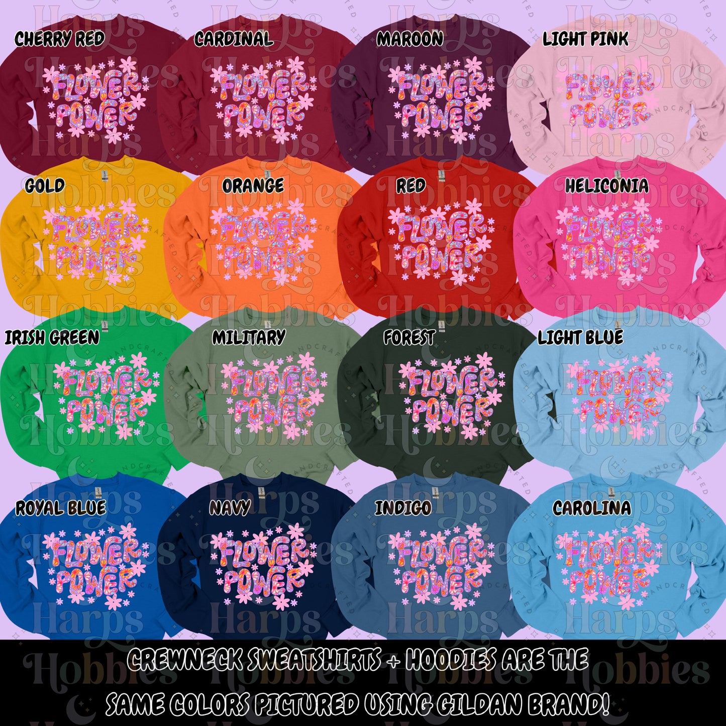 Flower Power (tshirt/hoodie/sweatshirt/longsleeve)