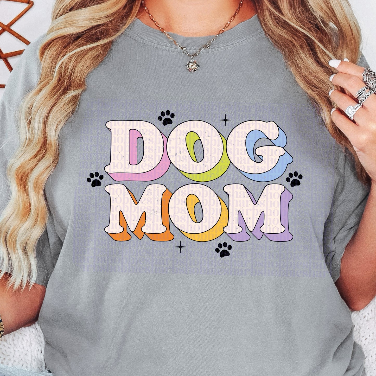 Colorful Dog Mom (tshirt/hoodie/sweatshirt/longsleeve)