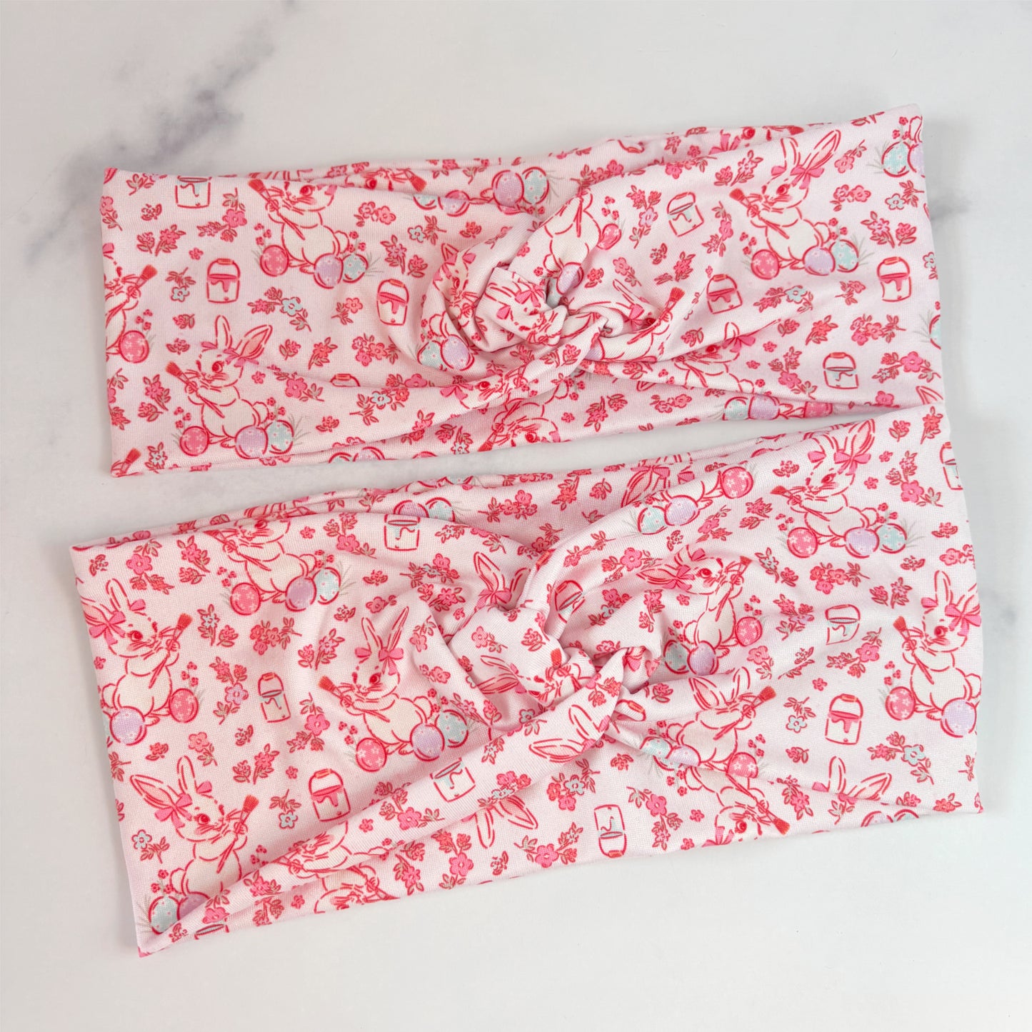 Pink Bunny Headband