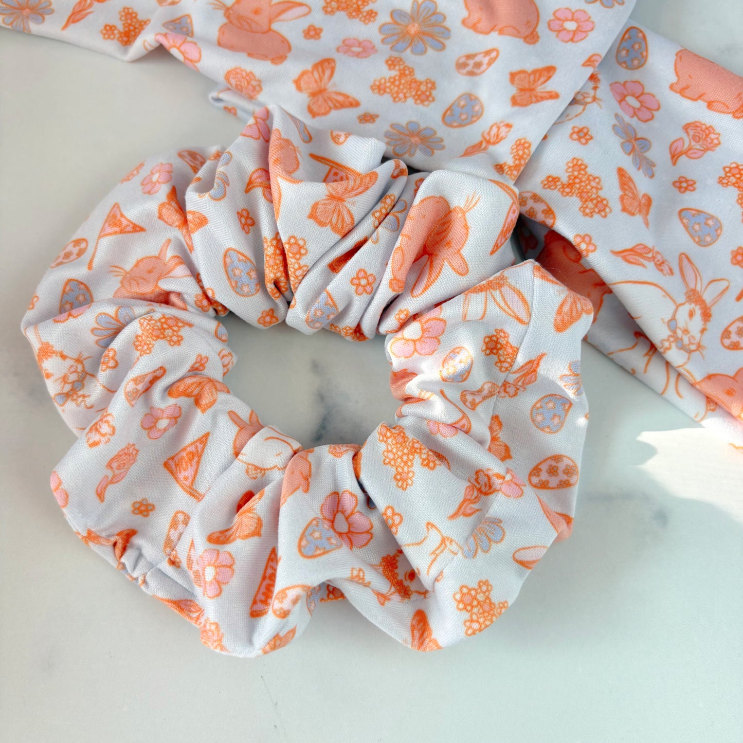 Blue Bunnies Scrunchie (Regular)