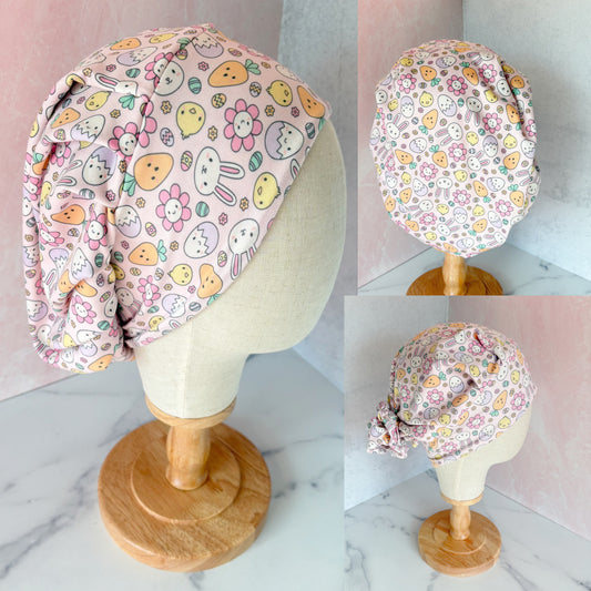 Cutesy Easter Scrub Hat