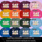 Colorful Cat Mom (tshirt/hoodie/sweatshirt/longsleeve)
