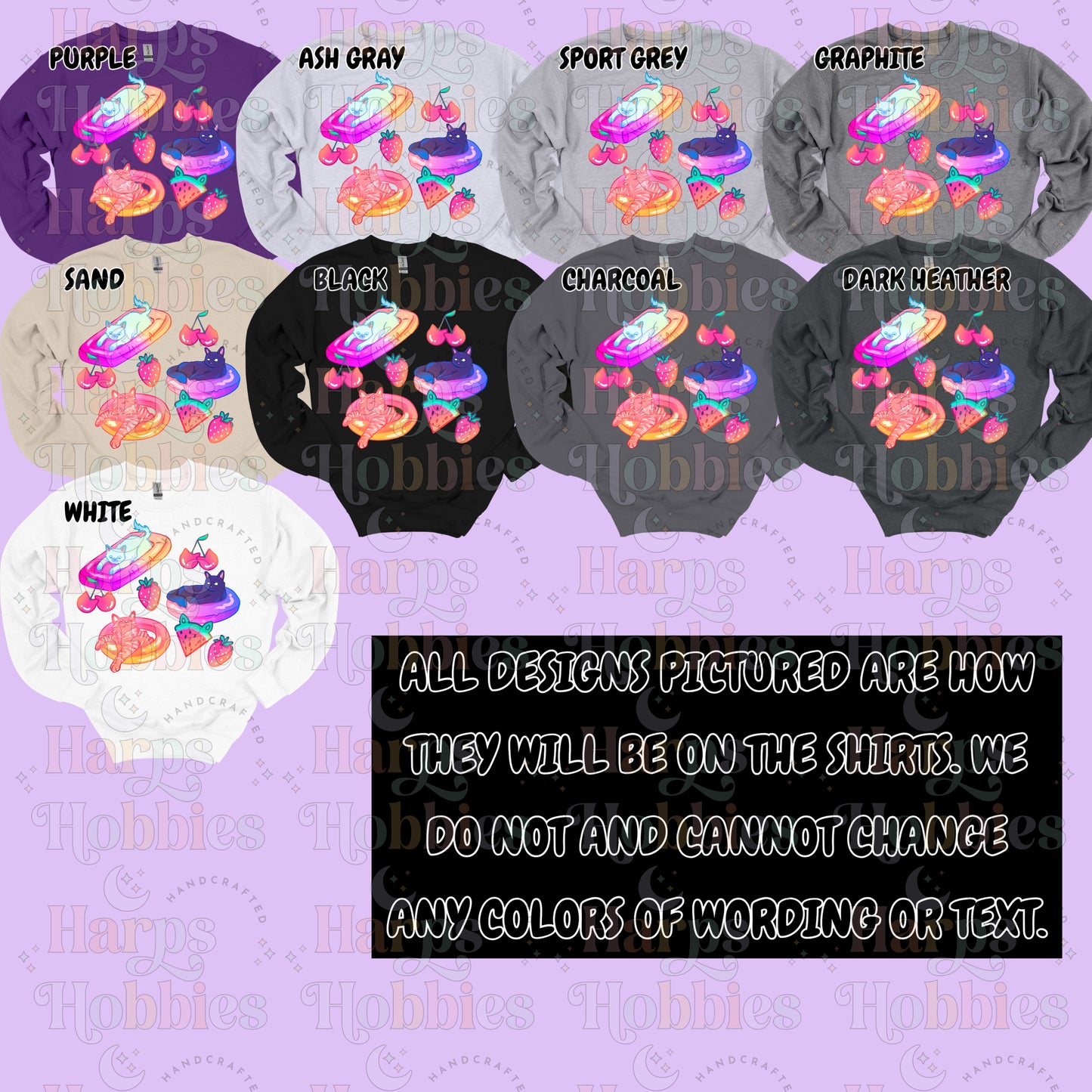 Cats on Floaties (tshirt/hoodie/sweatshirt/longsleeve)