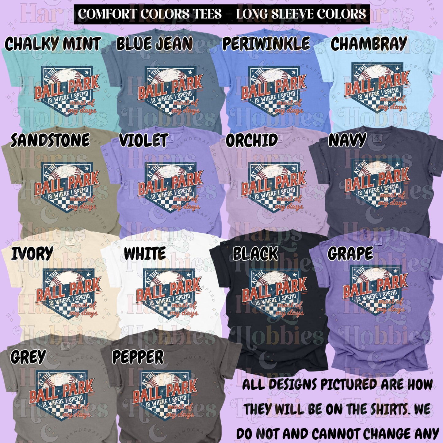 Ball Park (baseball) (tshirt/hoodie/sweatshirt/longsleeve)