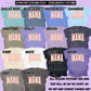 Mama (pink varsity) (tshirt/hoodie/sweatshirt/longsleeve)