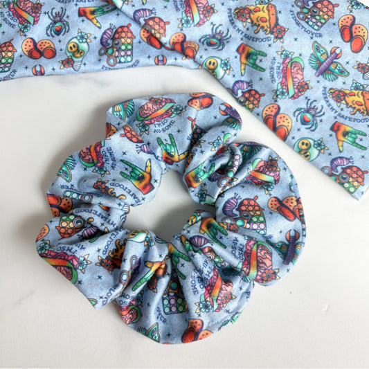 Autism Awareness(blue) Scrunchie (Regular)